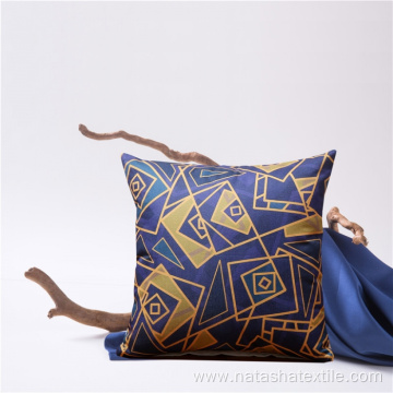 digital textile printingflax polyester blend pillow